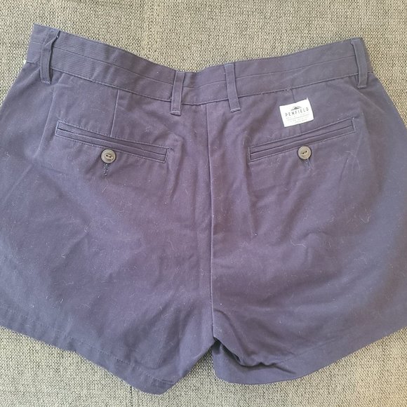 Women's Penfield Navy Shorts - 100% Cotton Super Comfy With Front & Back Pockets - Picture 2 of 4